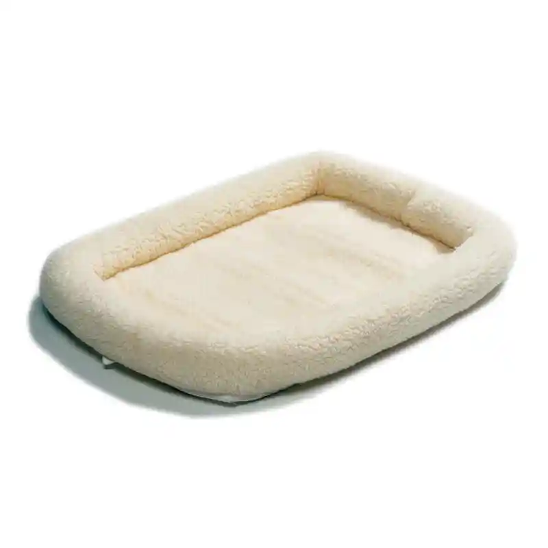 Midwest Quiet Time Pet Bed 42"x26" Sheepskin