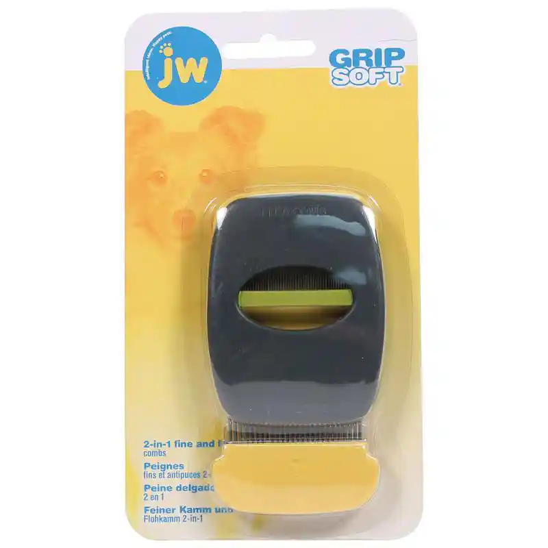 Jwp Comb Flea & Fine Gravy/yellow Medium